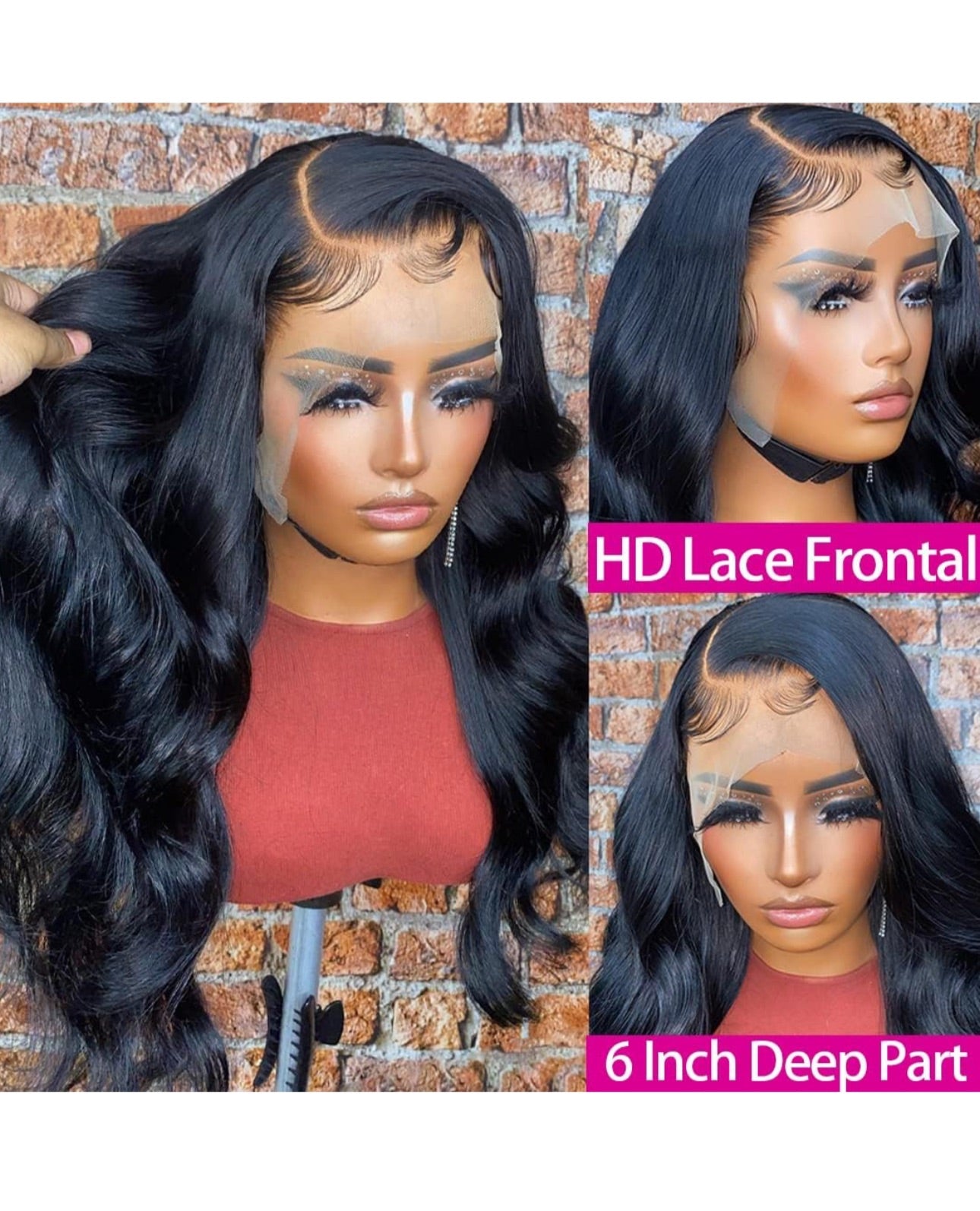 SHEER ELEGANCE Bodywave HD Wig